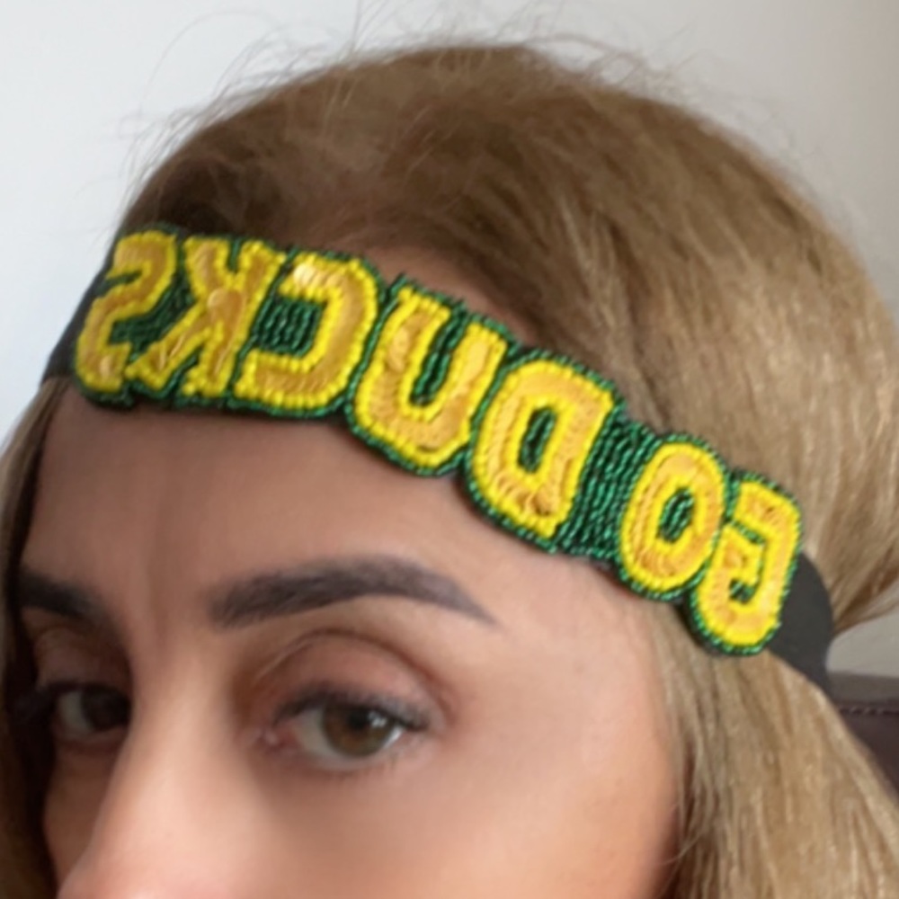 Oregon Ducks headband